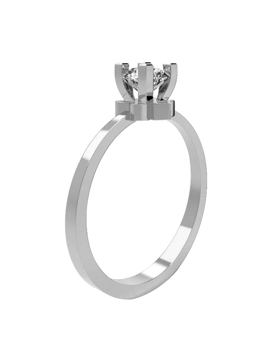 ANILLO DE ORO CON CIRCONIA