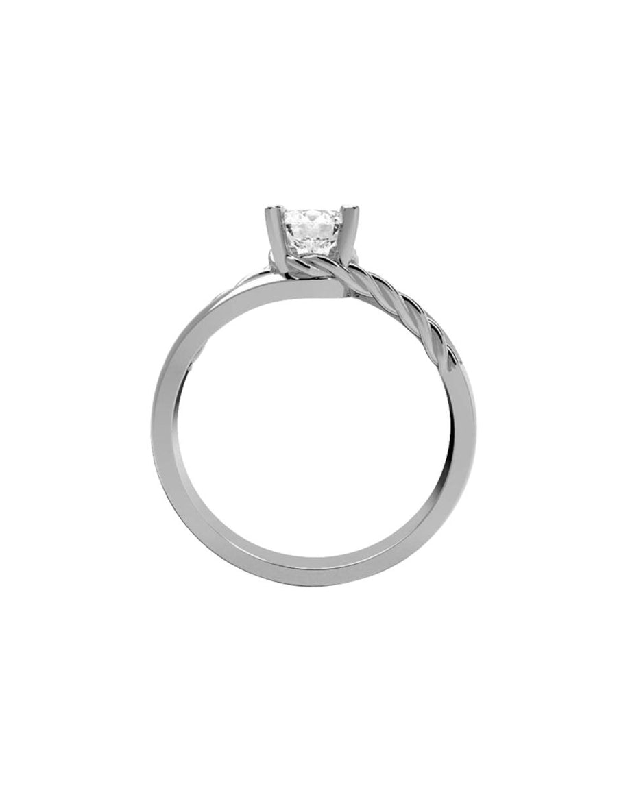 ANILLO DE ORO CON CIRCONIA