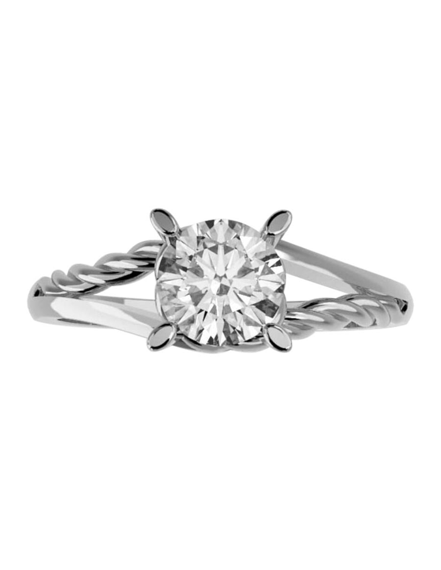ANILLO DE ORO CON CIRCONIA