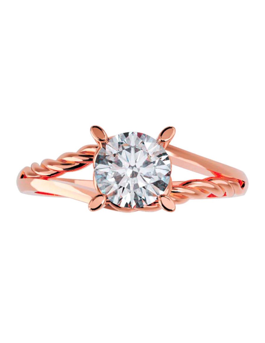 ANILLO DE ORO CON CIRCONIA