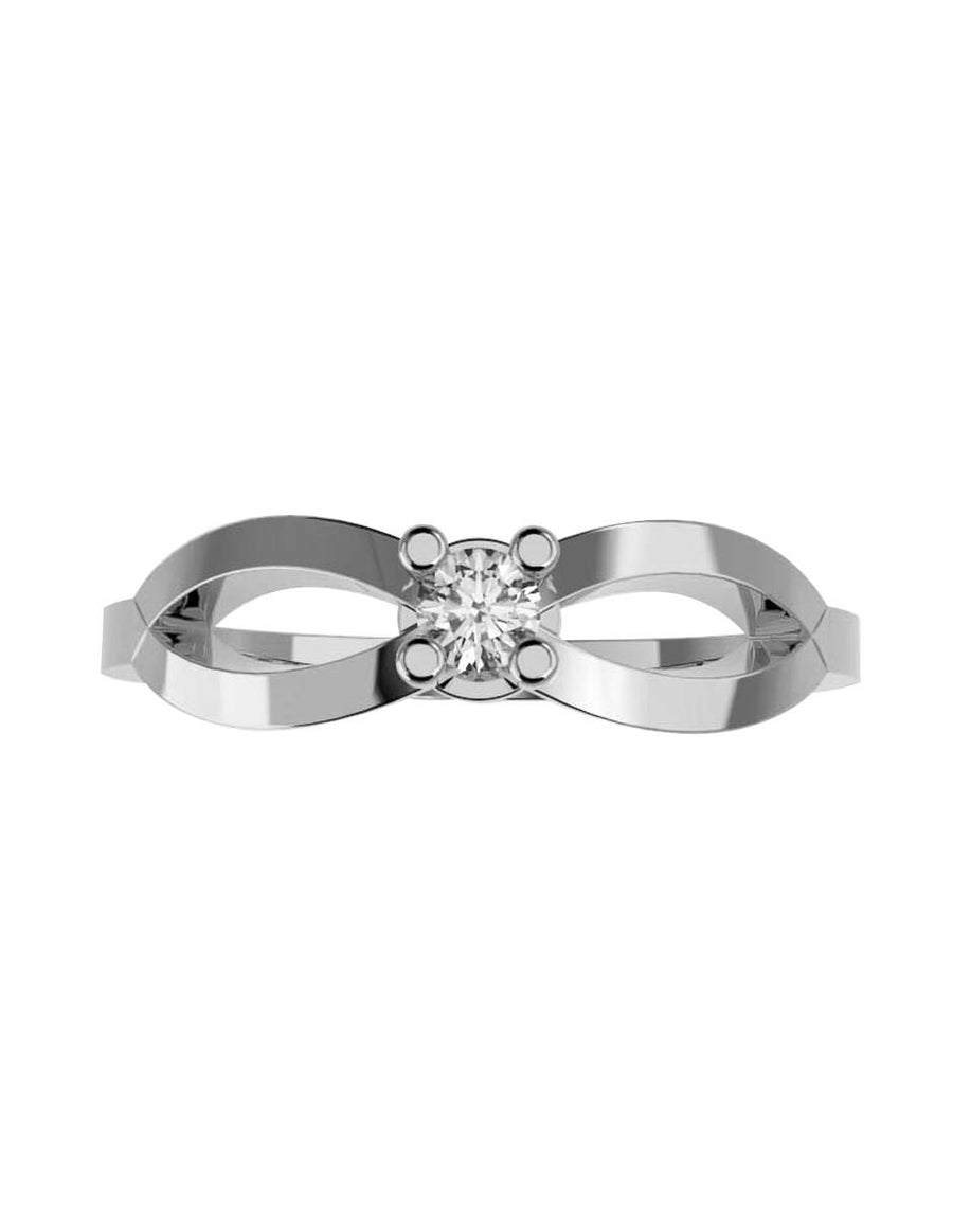 ANILLO DE ORO CON CIRCONIA