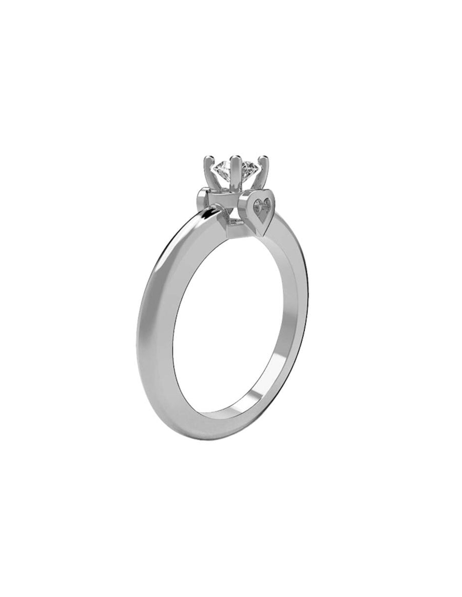 ANILLO DE ORO CON CIRCONIA