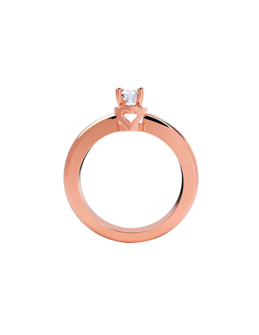 ANILLO DE ORO CON CIRCONIA