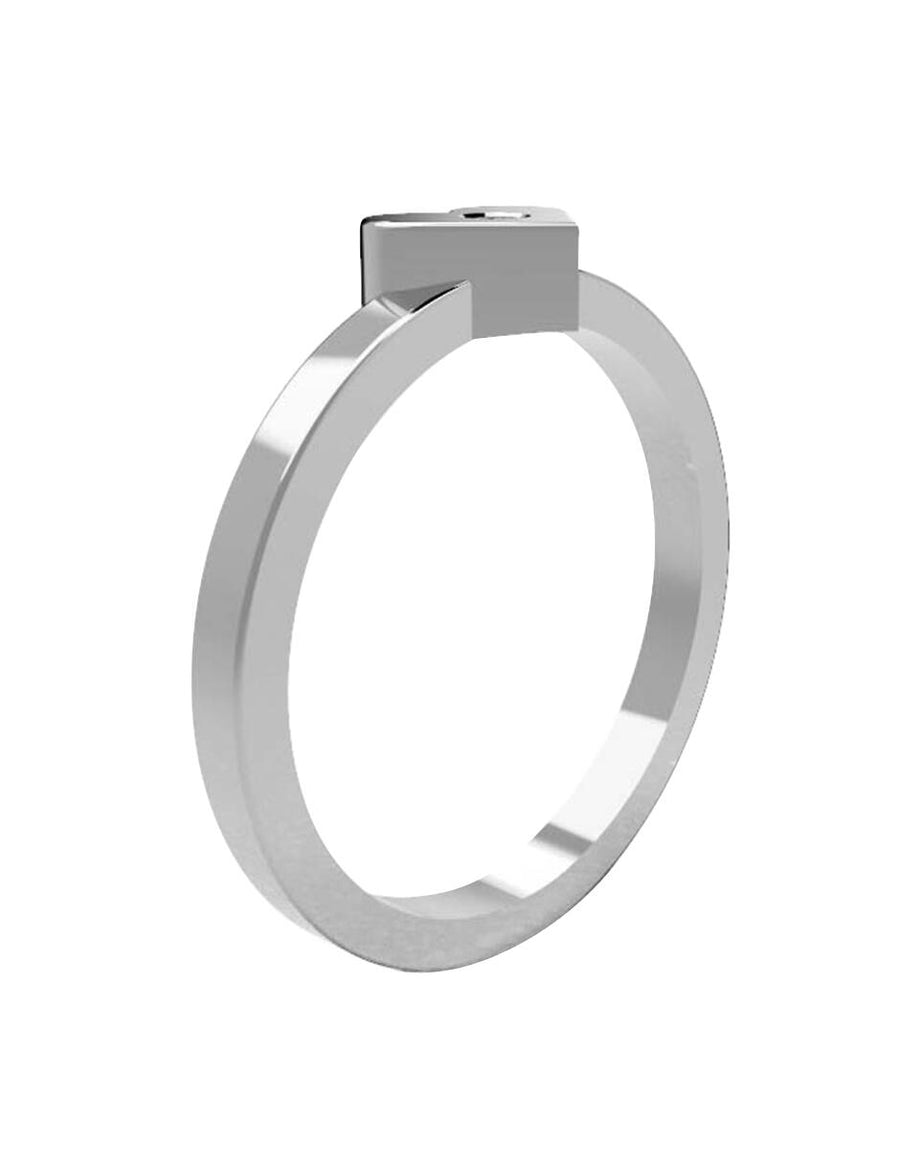 ANILLO DE ORO CON CIRCONIA