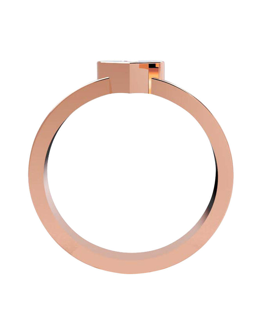 ANILLO DE ORO CON CIRCONIA