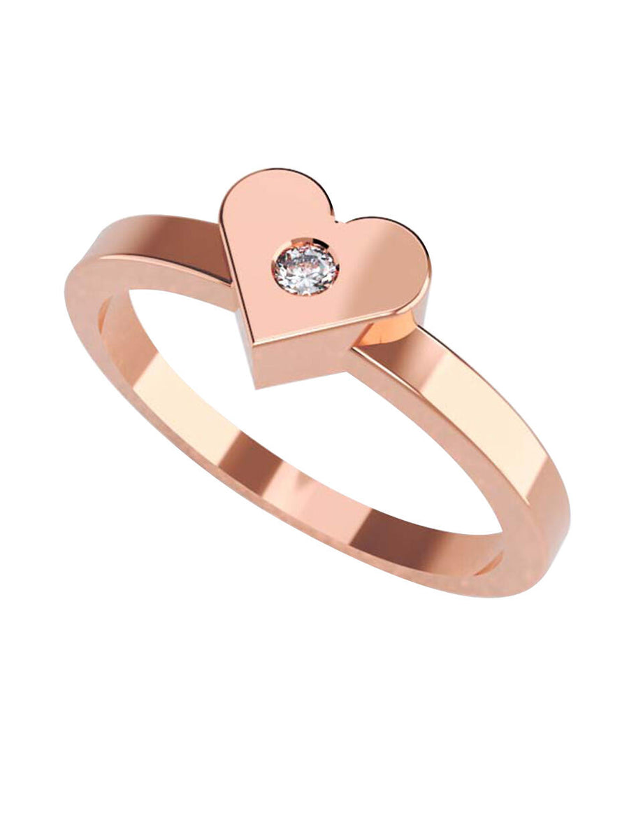 ANILLO DE ORO CON CIRCONIA