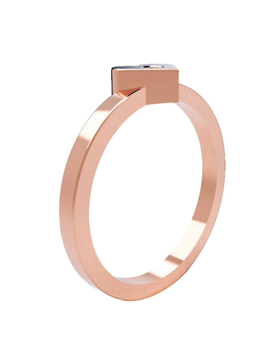 ANILLO DE ORO CON CIRCONIA