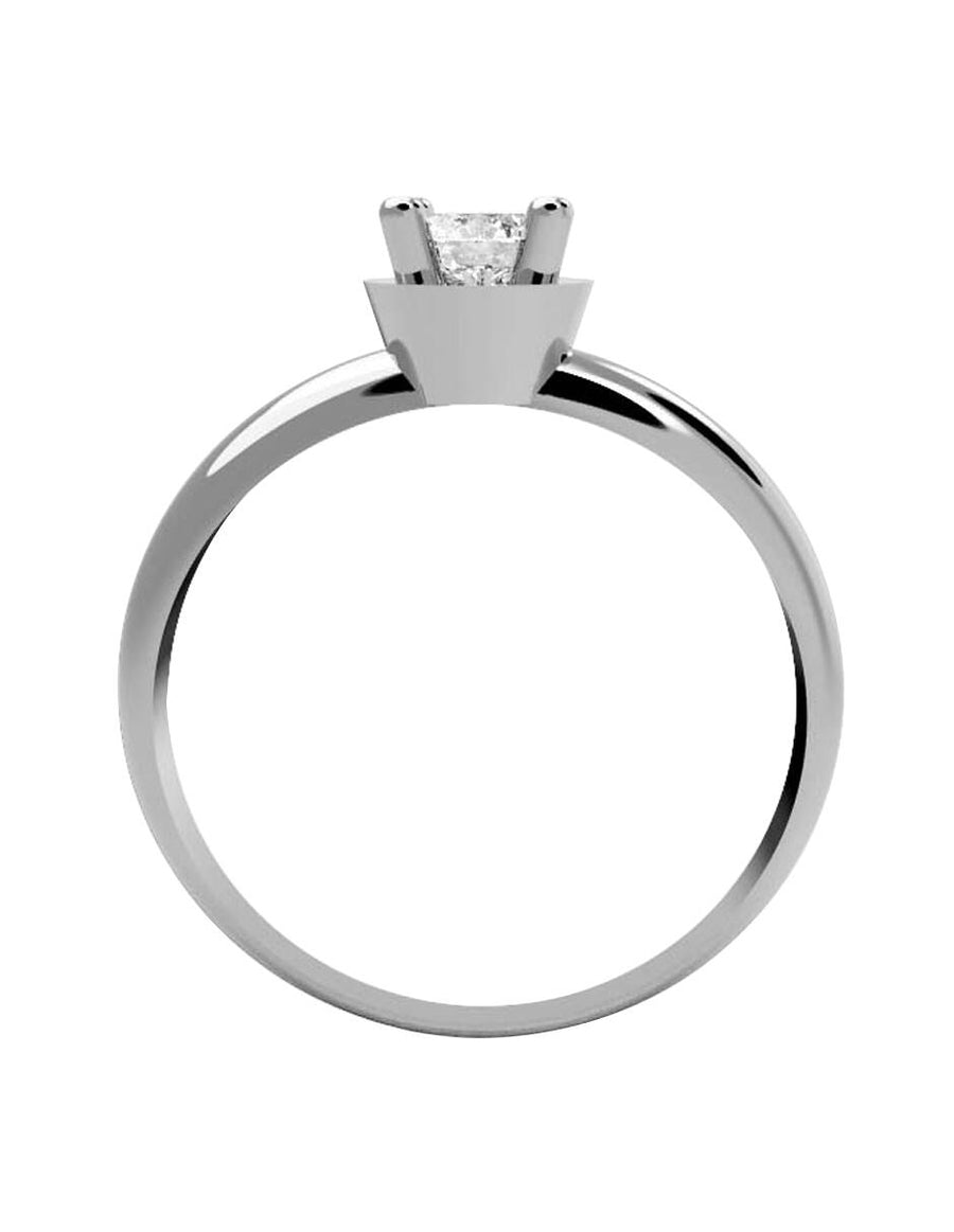 ANILLO DE ORO CON CIRCONIA