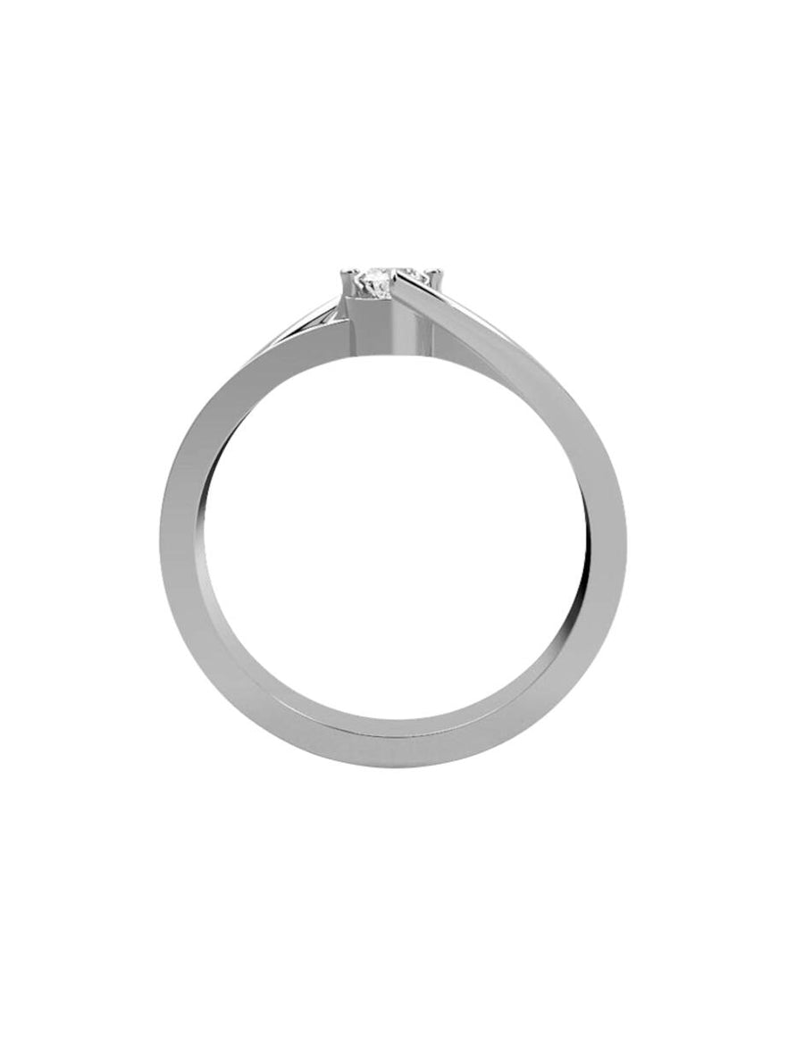 ANILLO DE ORO CON CIRCONIA