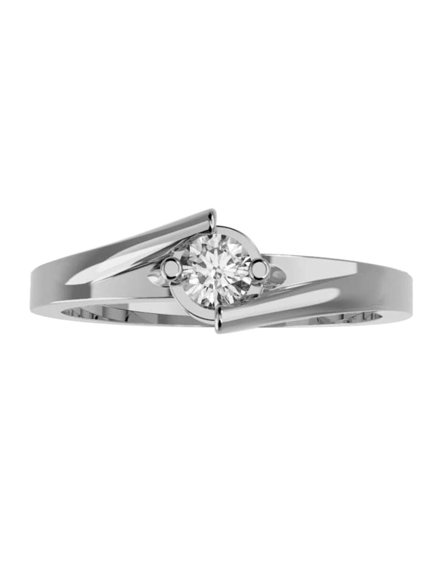 ANILLO DE ORO CON CIRCONIA