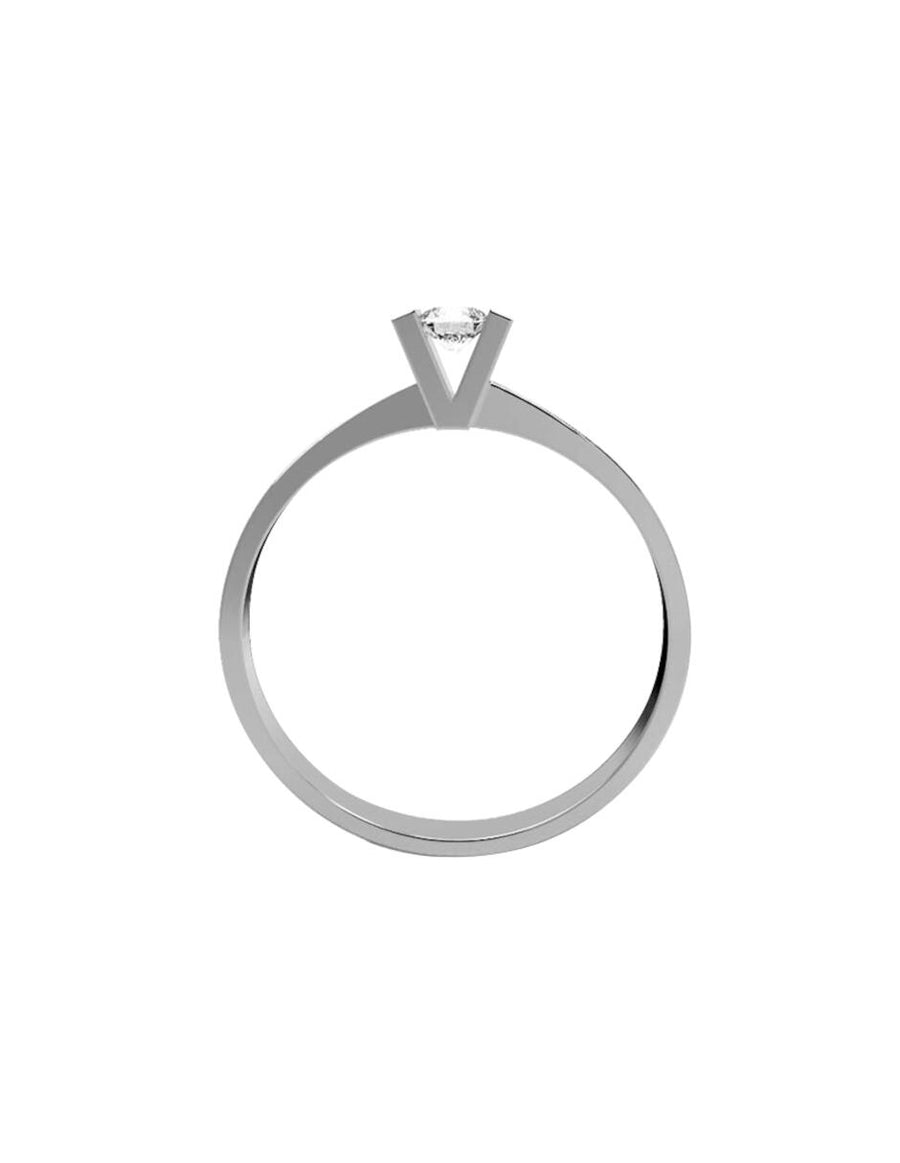 ANILLO DE ORO CON CIRCONIA