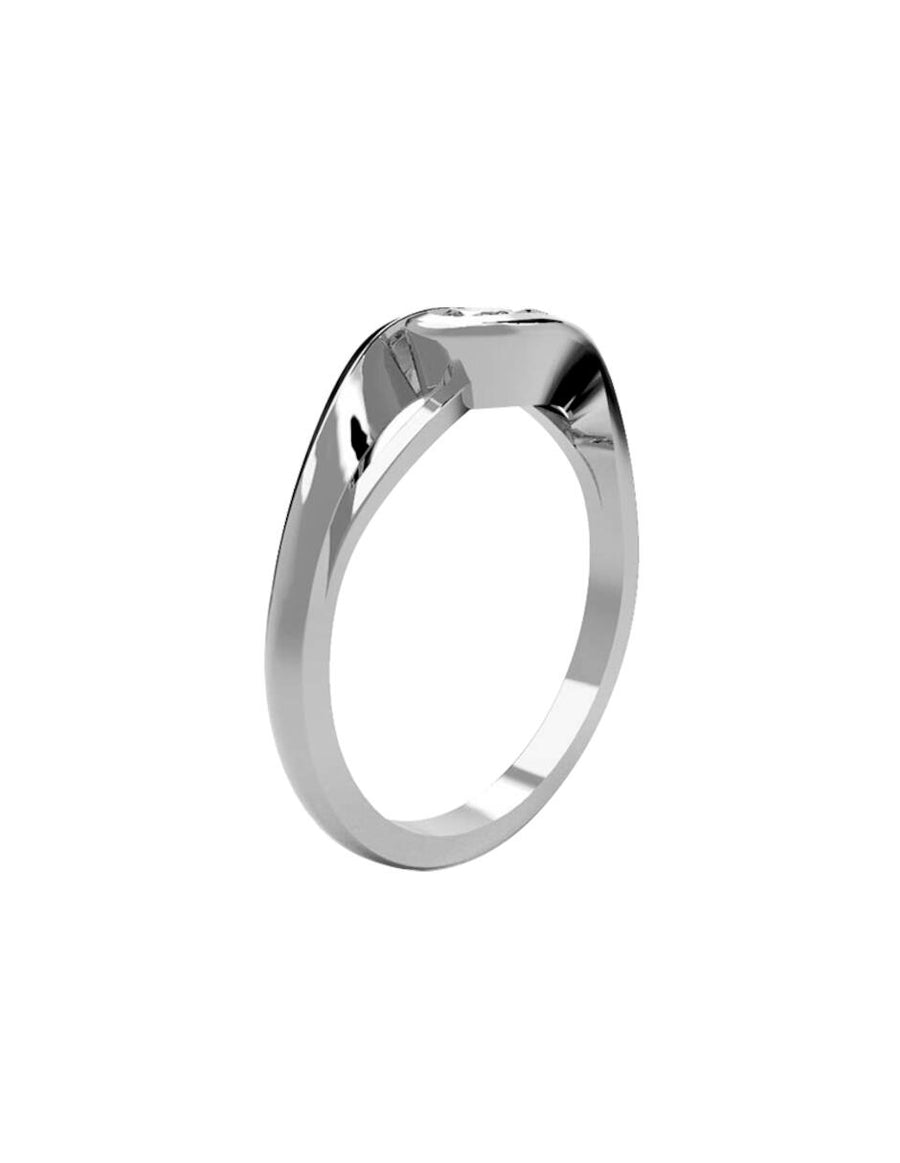 ANILLO DE ORO CON CIRCONIA