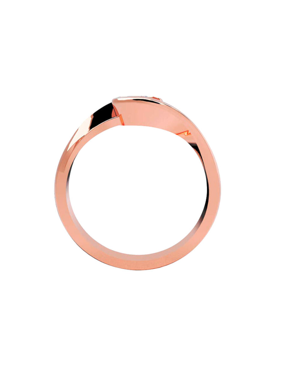 ANILLO DE ORO CON CIRCONIA