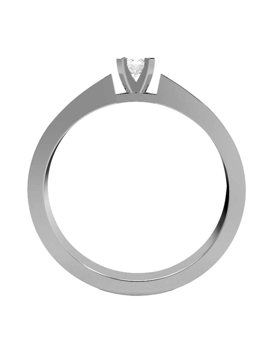 ANILLO DE ORO CON CIRCONIA