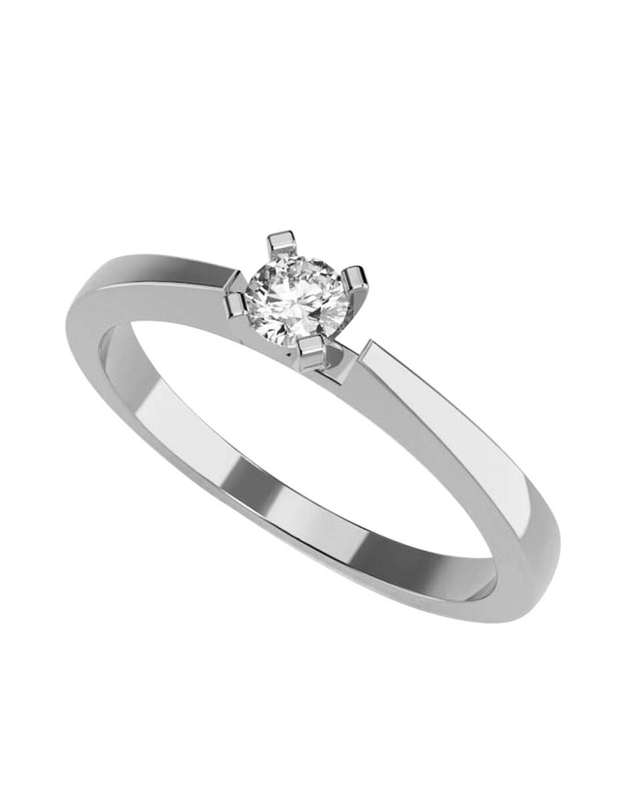 ANILLO DE ORO CON CIRCONIA