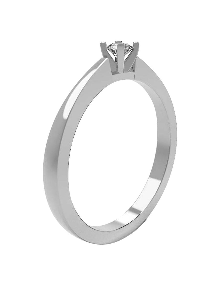 ANILLO DE ORO CON CIRCONIA