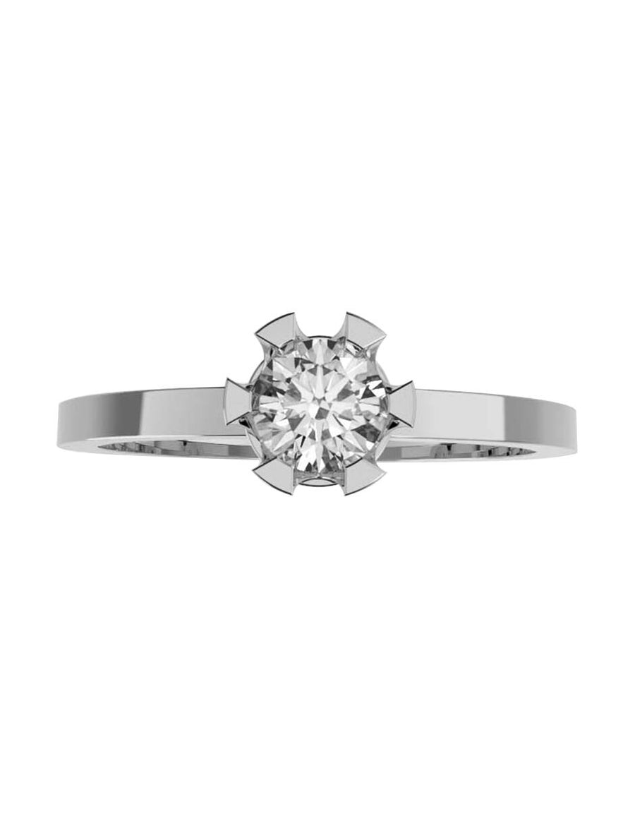 ANILLO DE ORO CON CIRCONIA