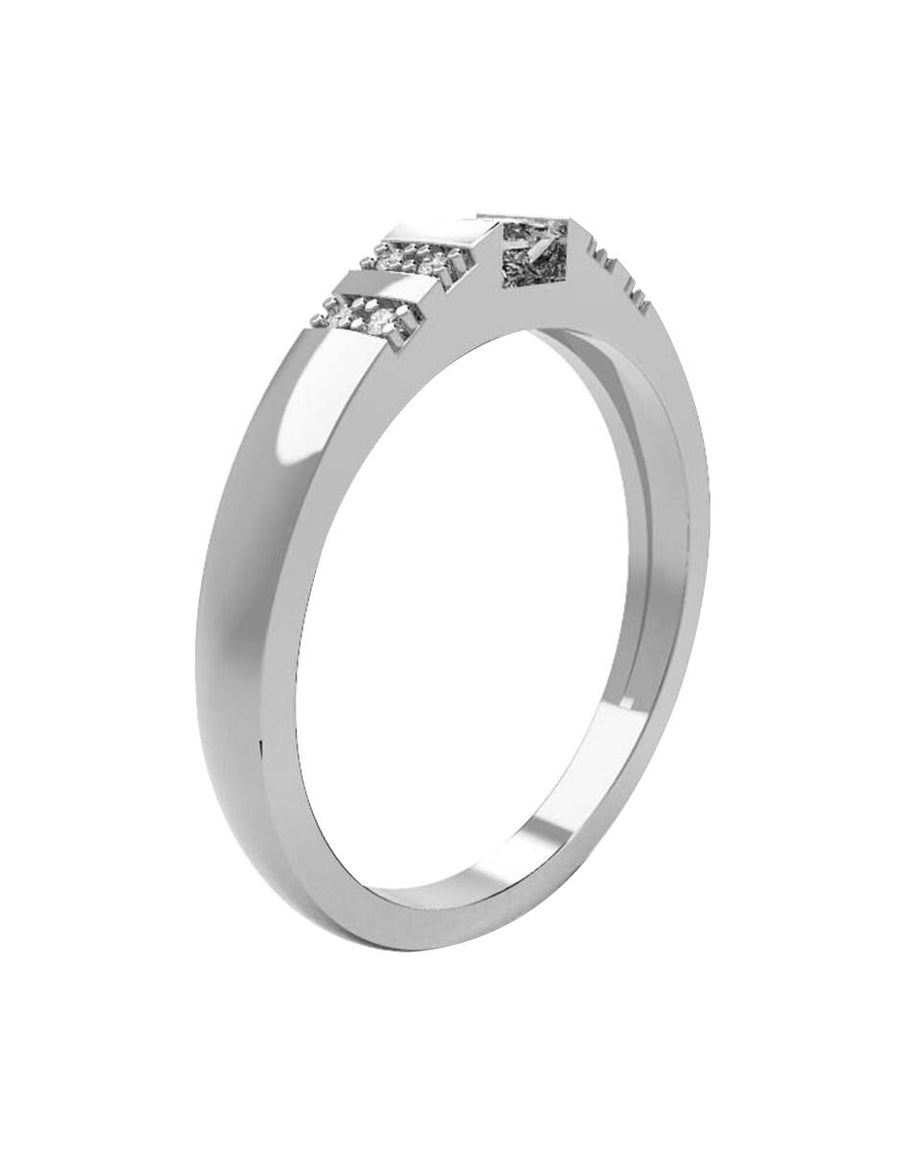 ANILLO DE ORO CON CIRCONIA
