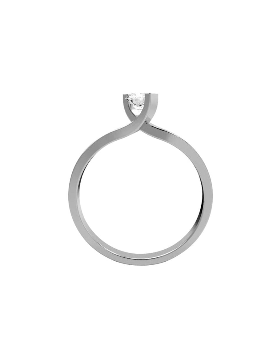 ANILLO DE ORO CON CIRCONIA