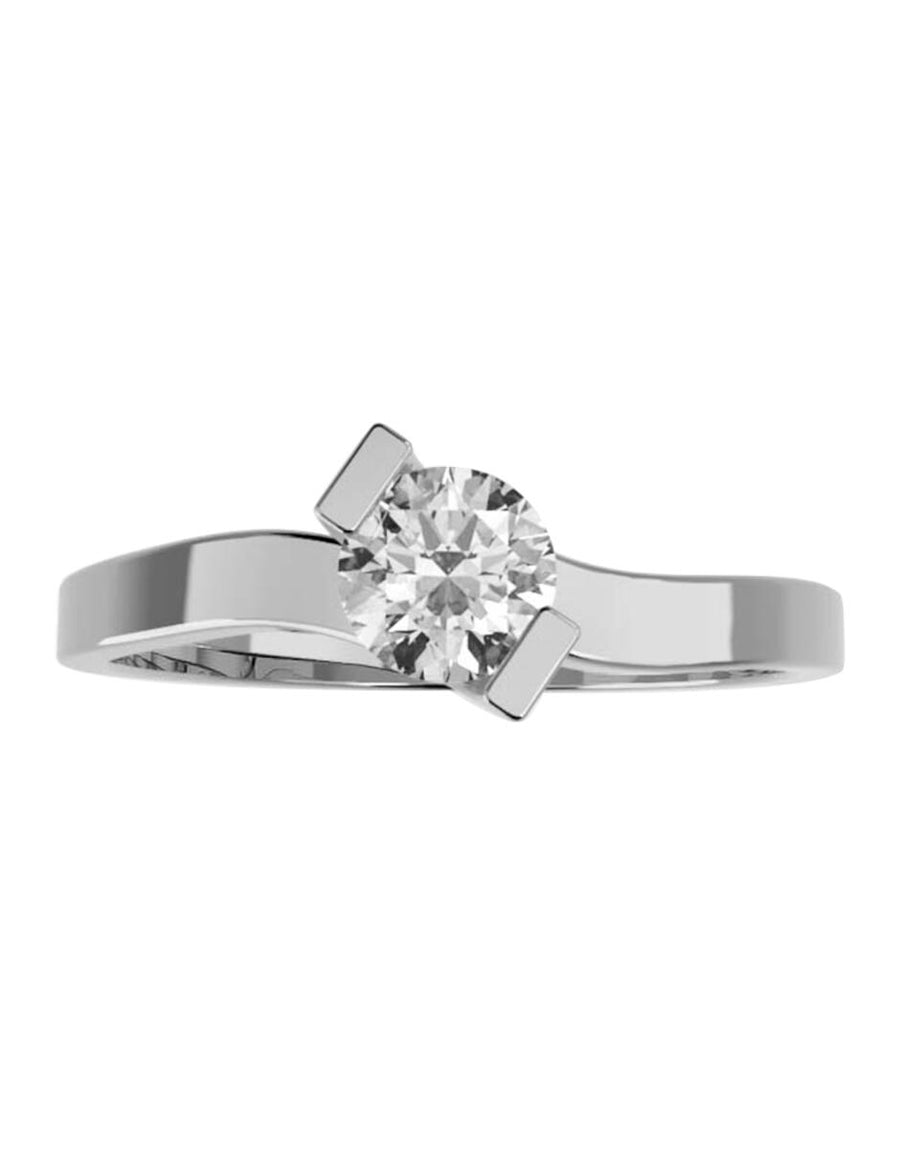 ANILLO DE ORO CON CIRCONIA