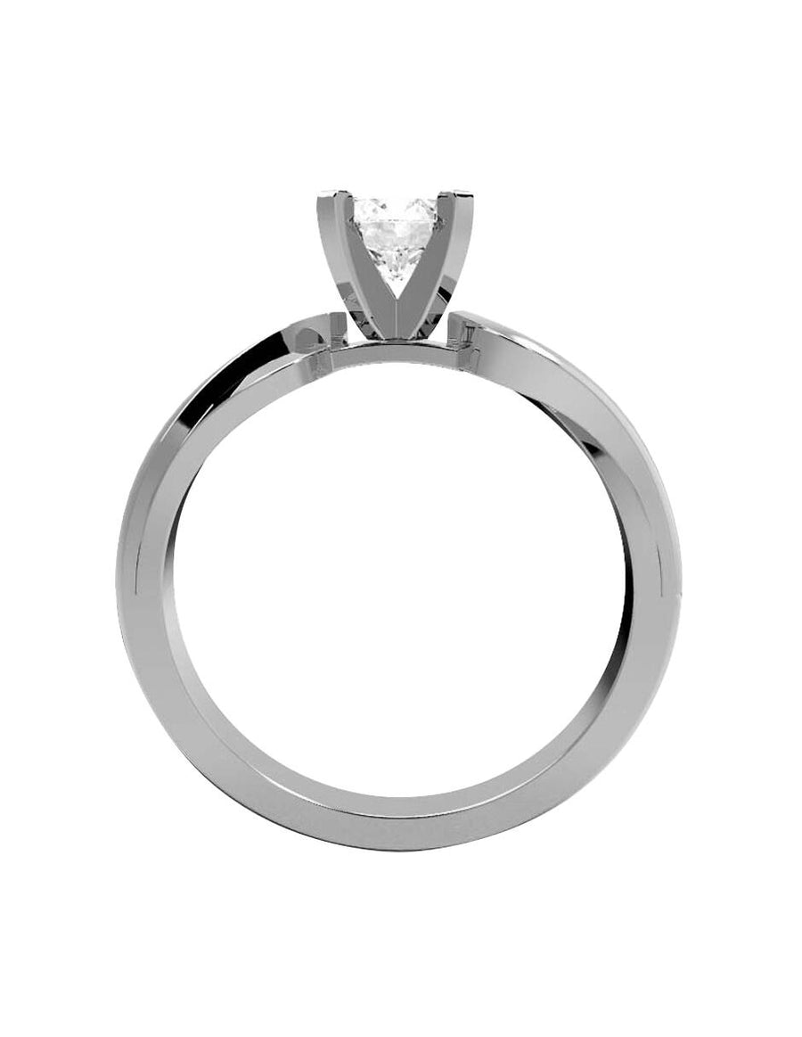 ANILLO DE ORO CON CIRCONIA