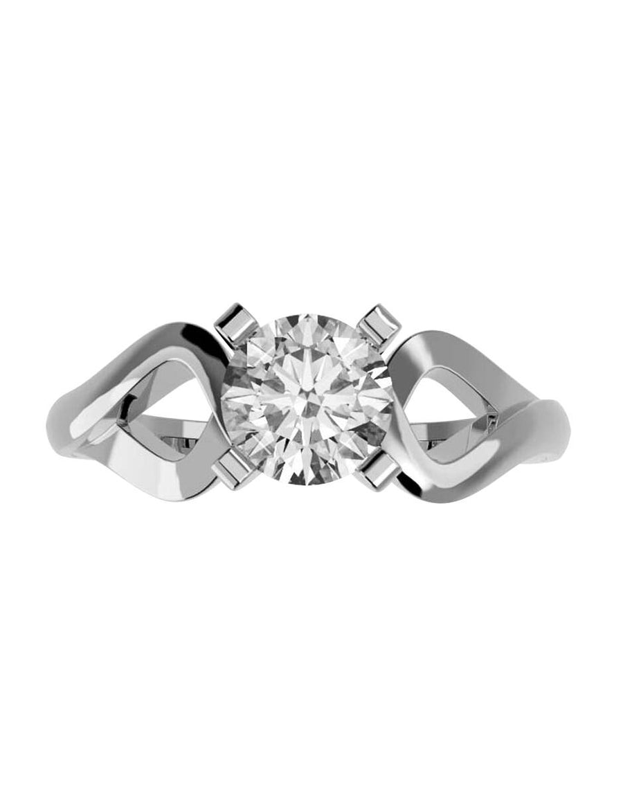 ANILLO DE ORO CON CIRCONIA