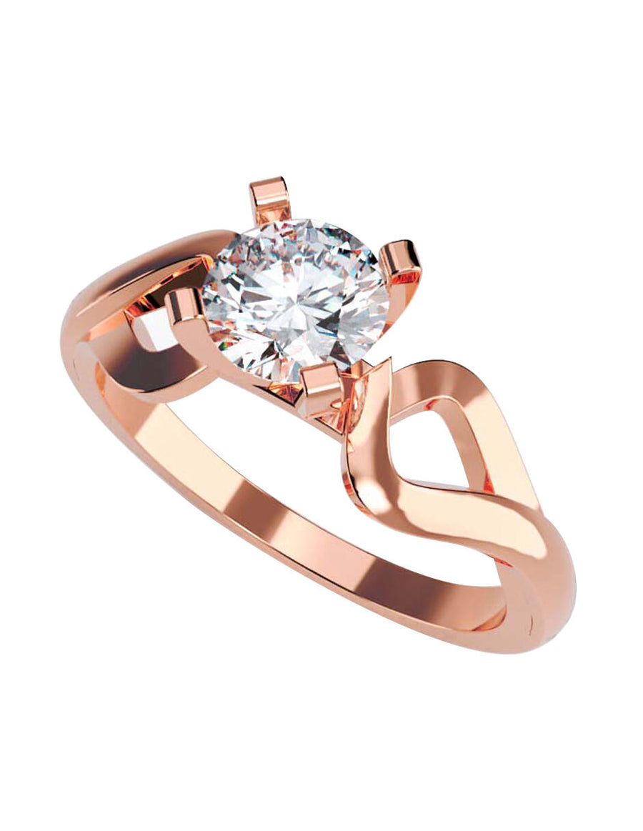 ANILLO DE ORO CON CIRCONIA