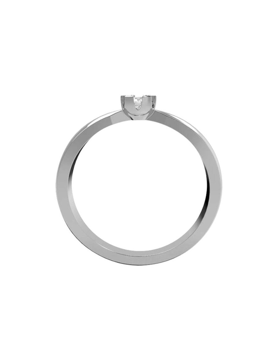 ANILLO DE ORO CON CIRCONIA