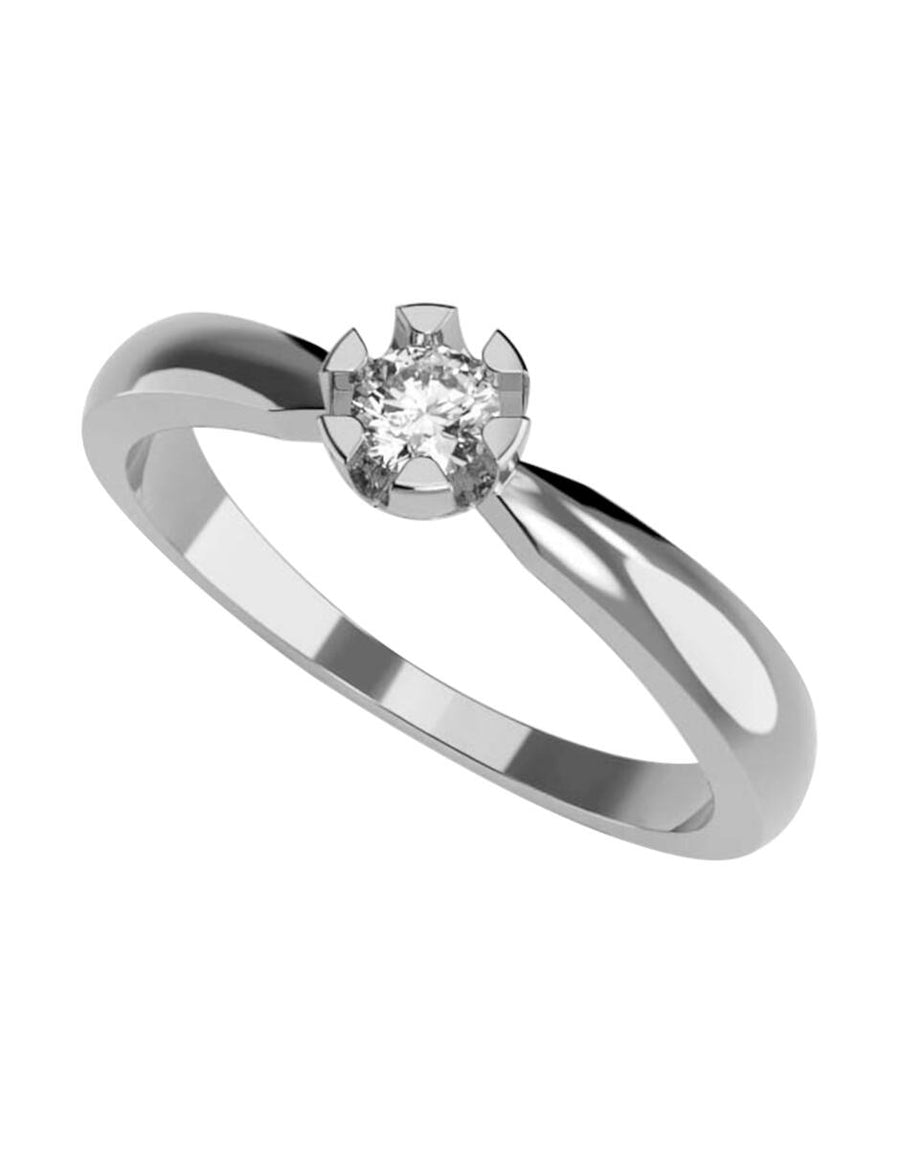 ANILLO DE ORO CON CIRCONIA