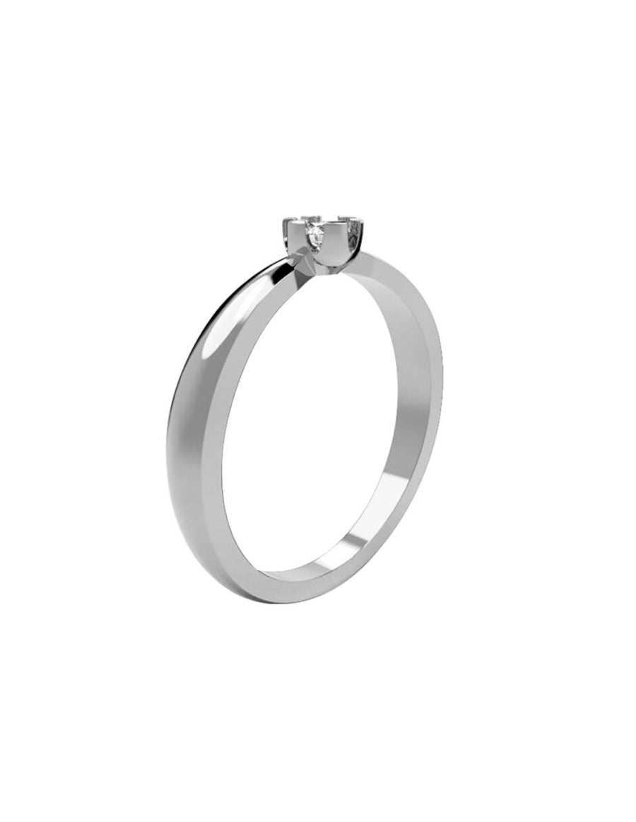 ANILLO DE ORO CON CIRCONIA