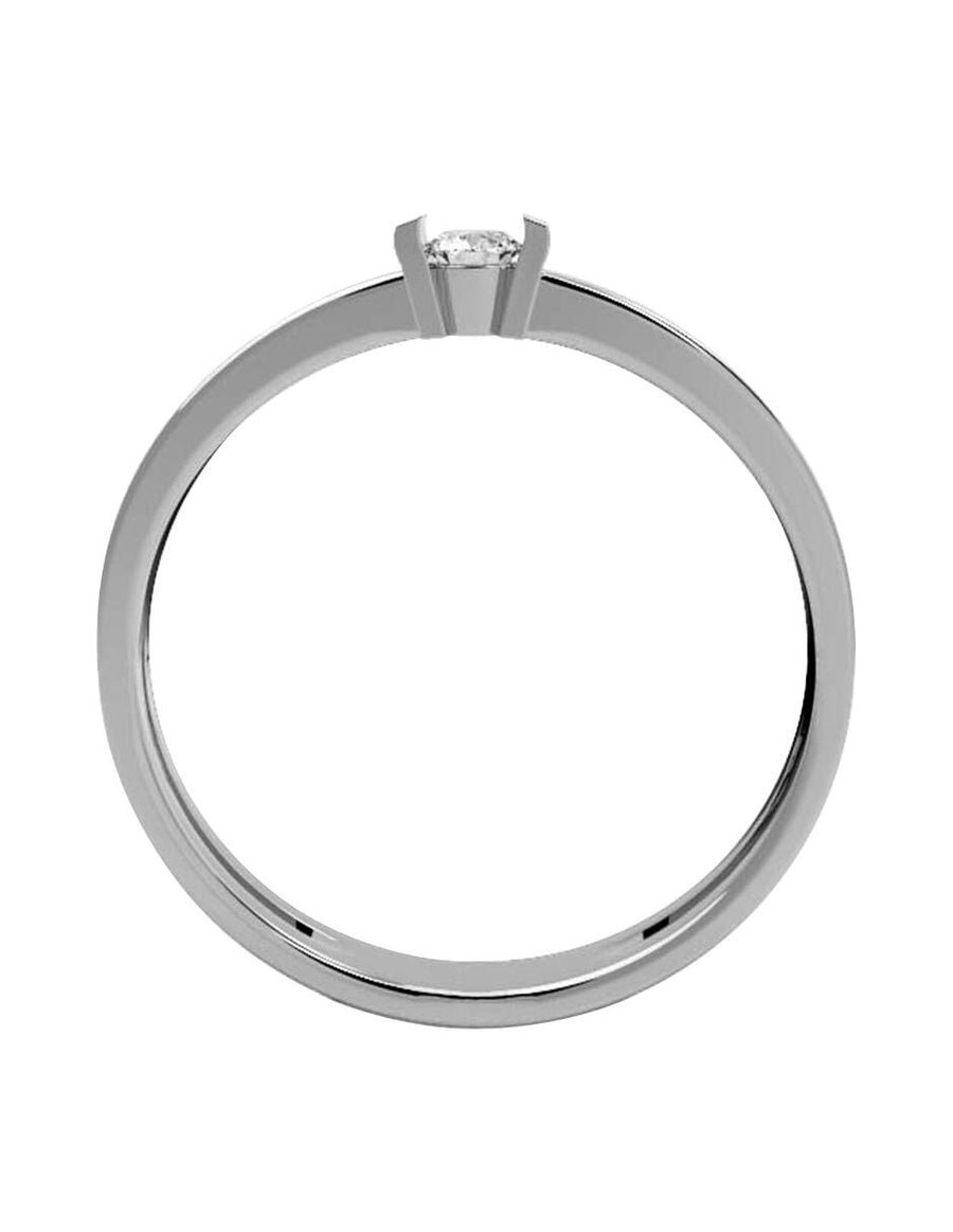 ANILLO DE ORO CON CIRCONIA