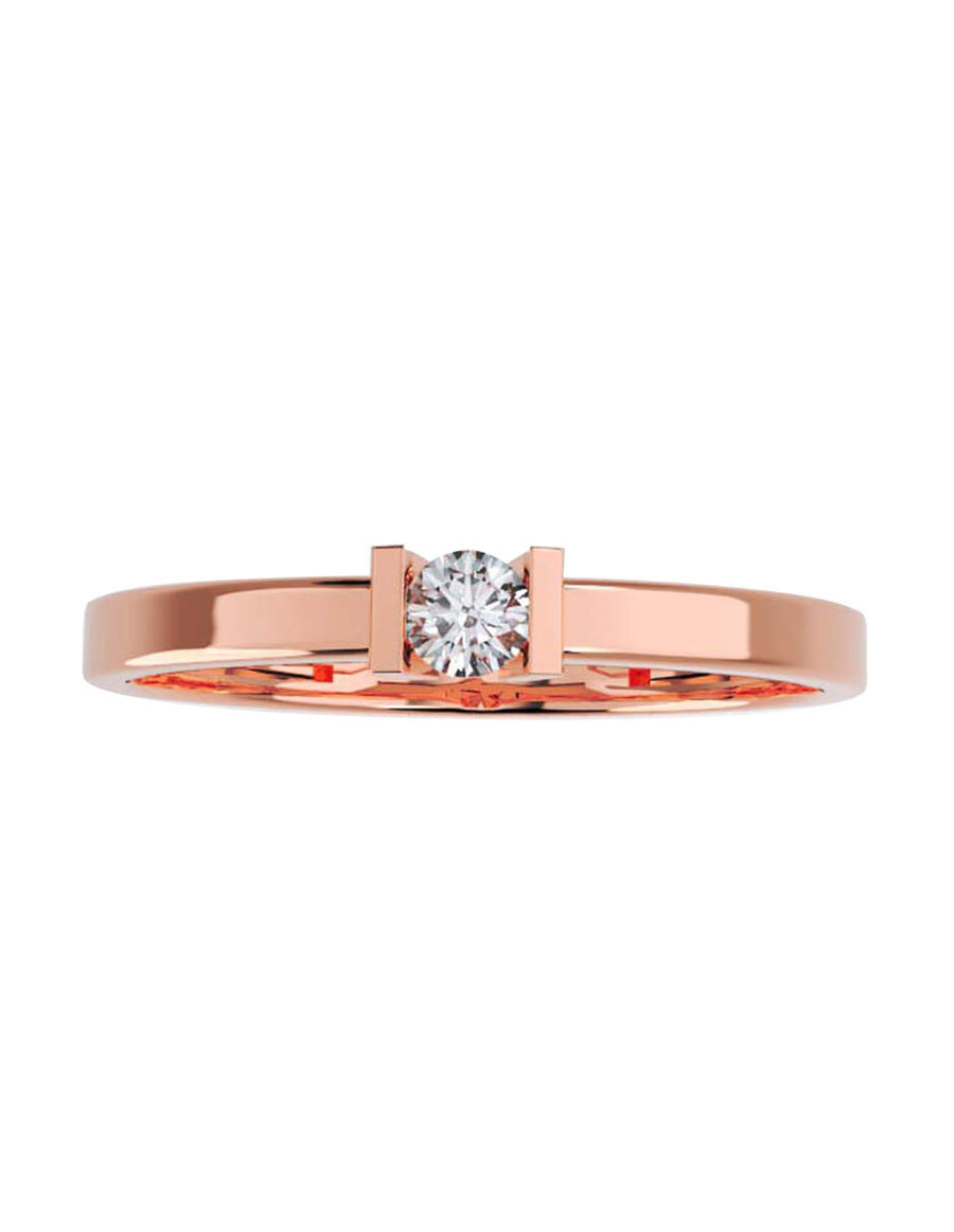ANILLO DE ORO CON CIRCONIA