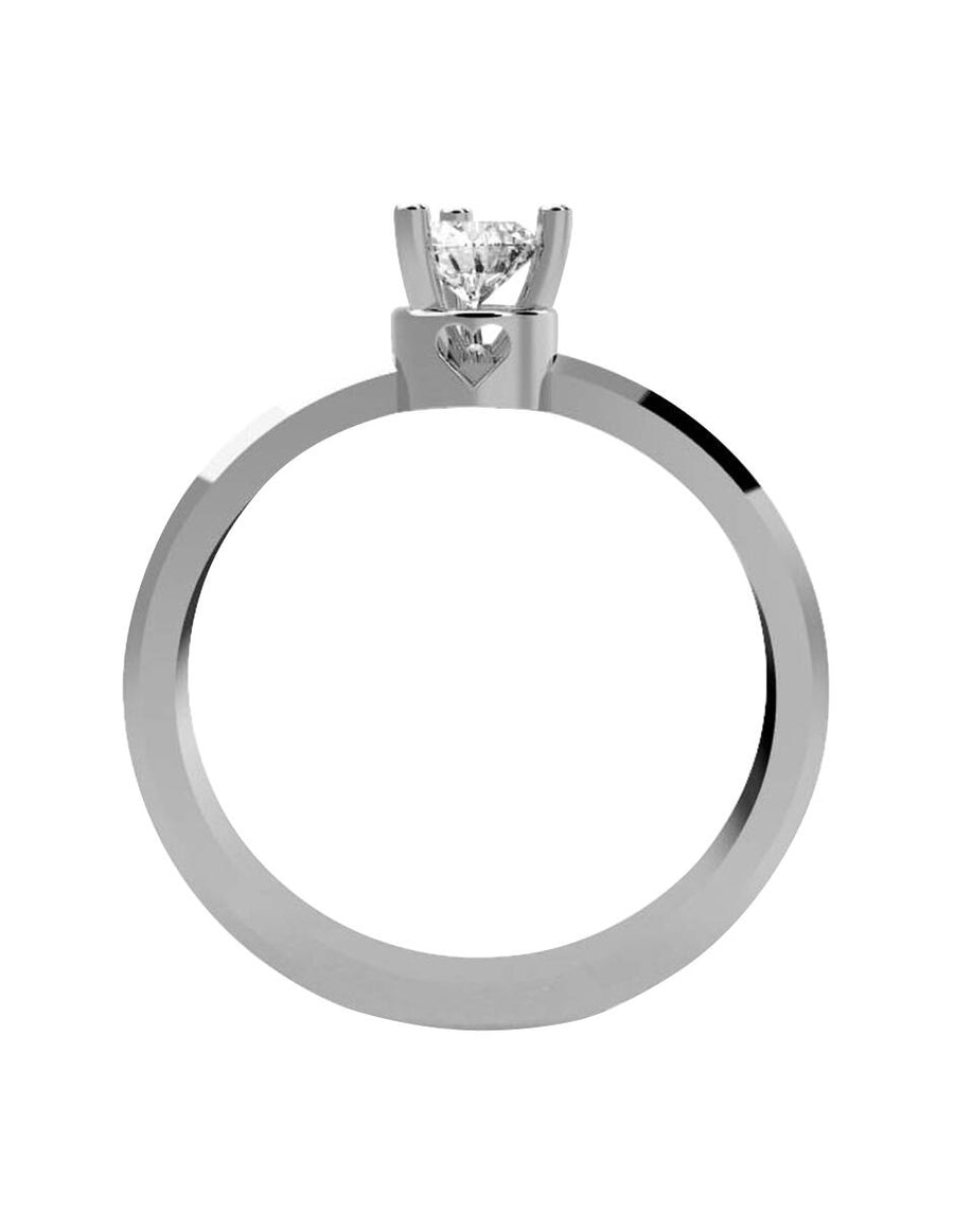 ANILLO DE ORO CON CIRCONIA
