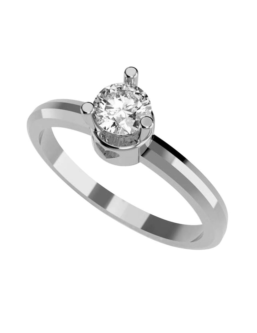 ANILLO DE ORO CON CIRCONIA