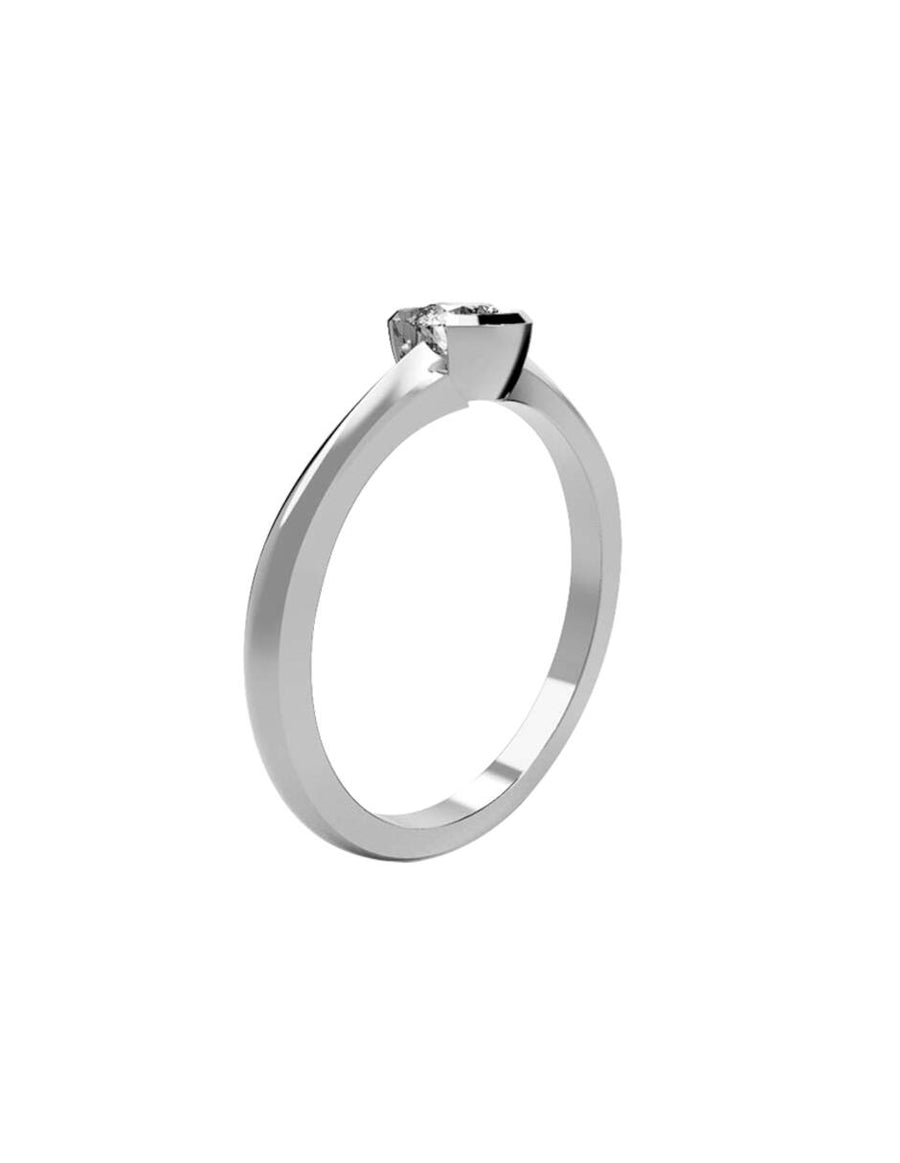 ANILLO DE ORO CON CIRCONIA