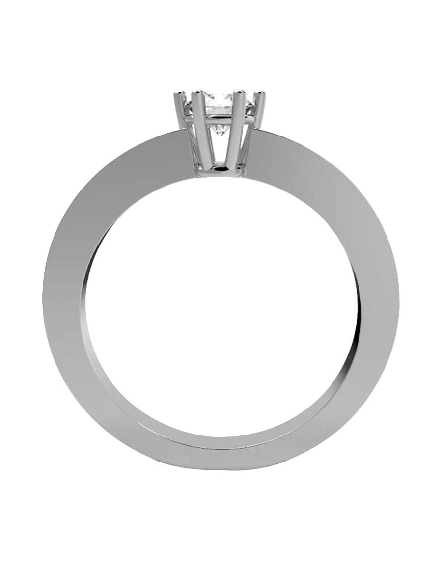 ANILLO DE ORO CON CIRCONIA