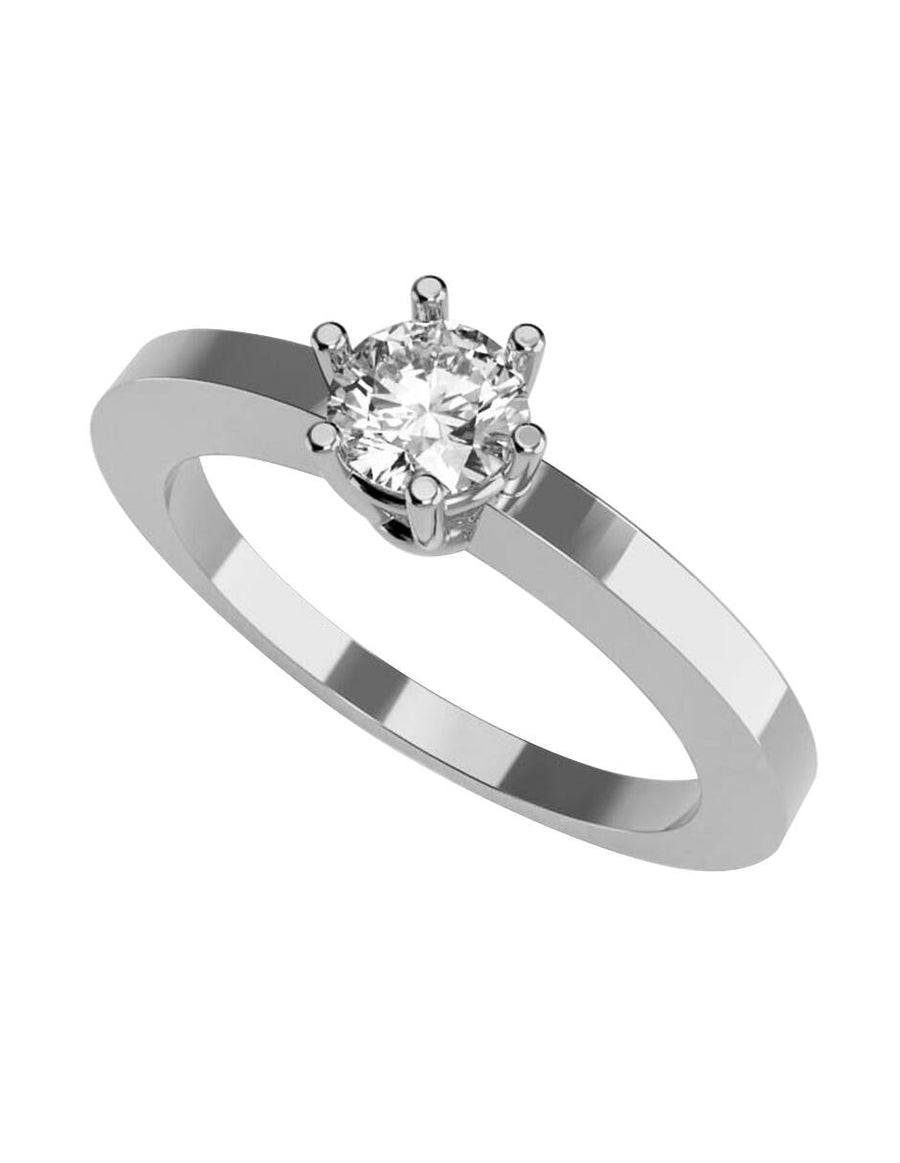 ANILLO DE ORO CON CIRCONIA