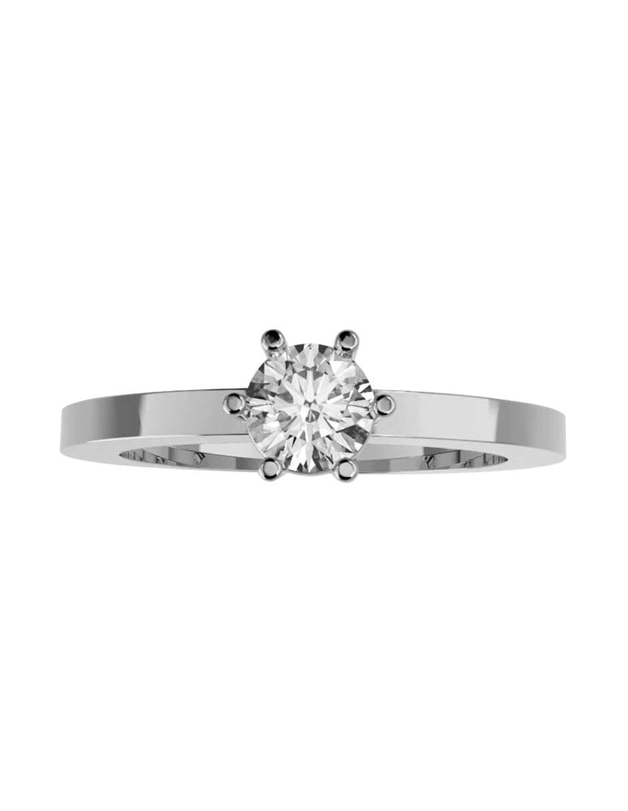 ANILLO DE ORO CON CIRCONIA