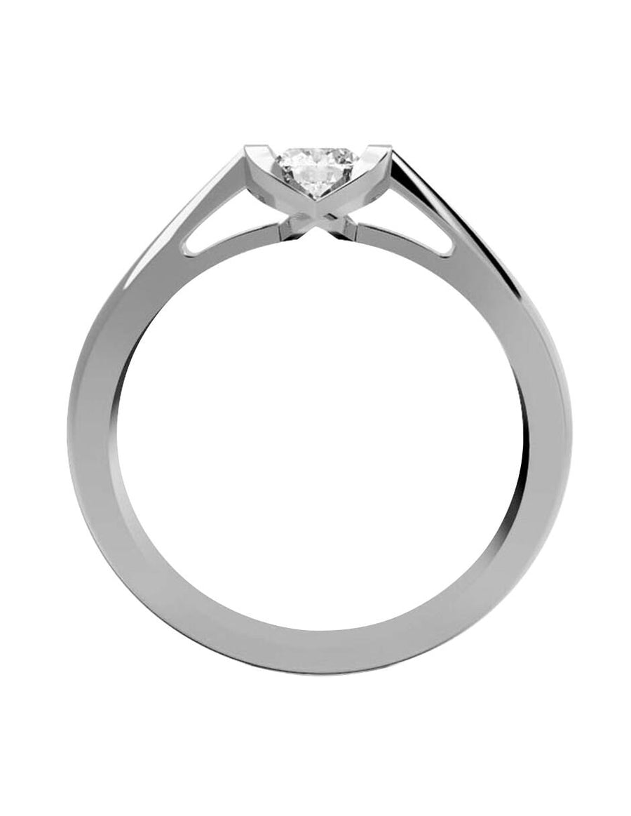 ANILLO DE ORO CON CIRCONIA