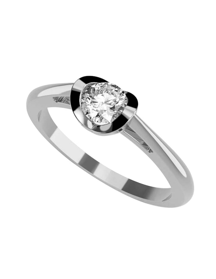 ANILLO DE ORO CON CIRCONIA