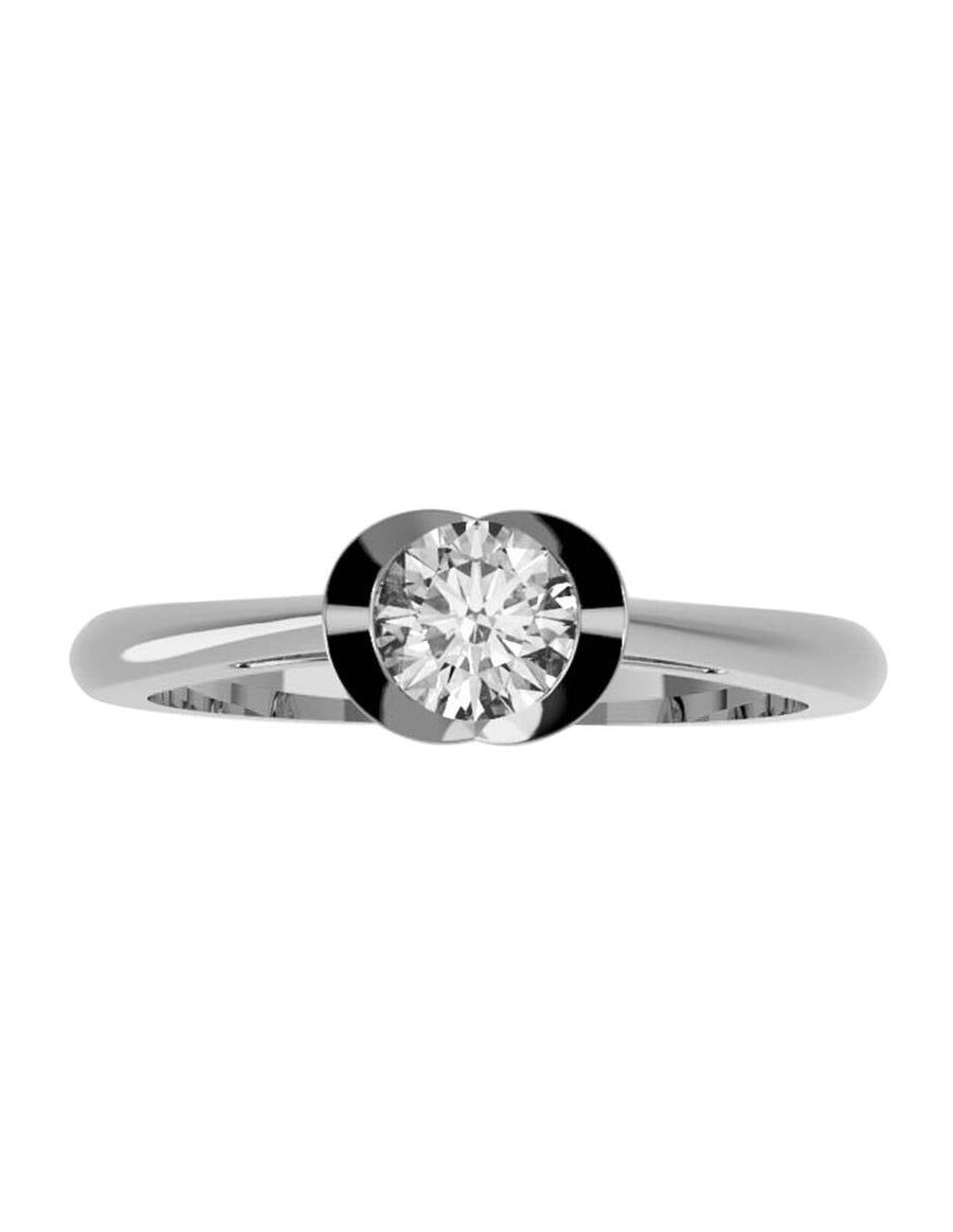 ANILLO DE ORO CON CIRCONIA
