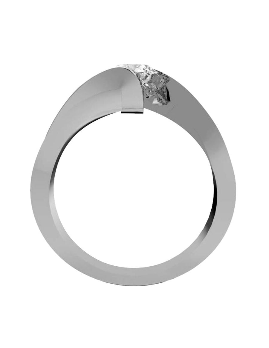 ANILLO DE ORO CON CIRCONIA