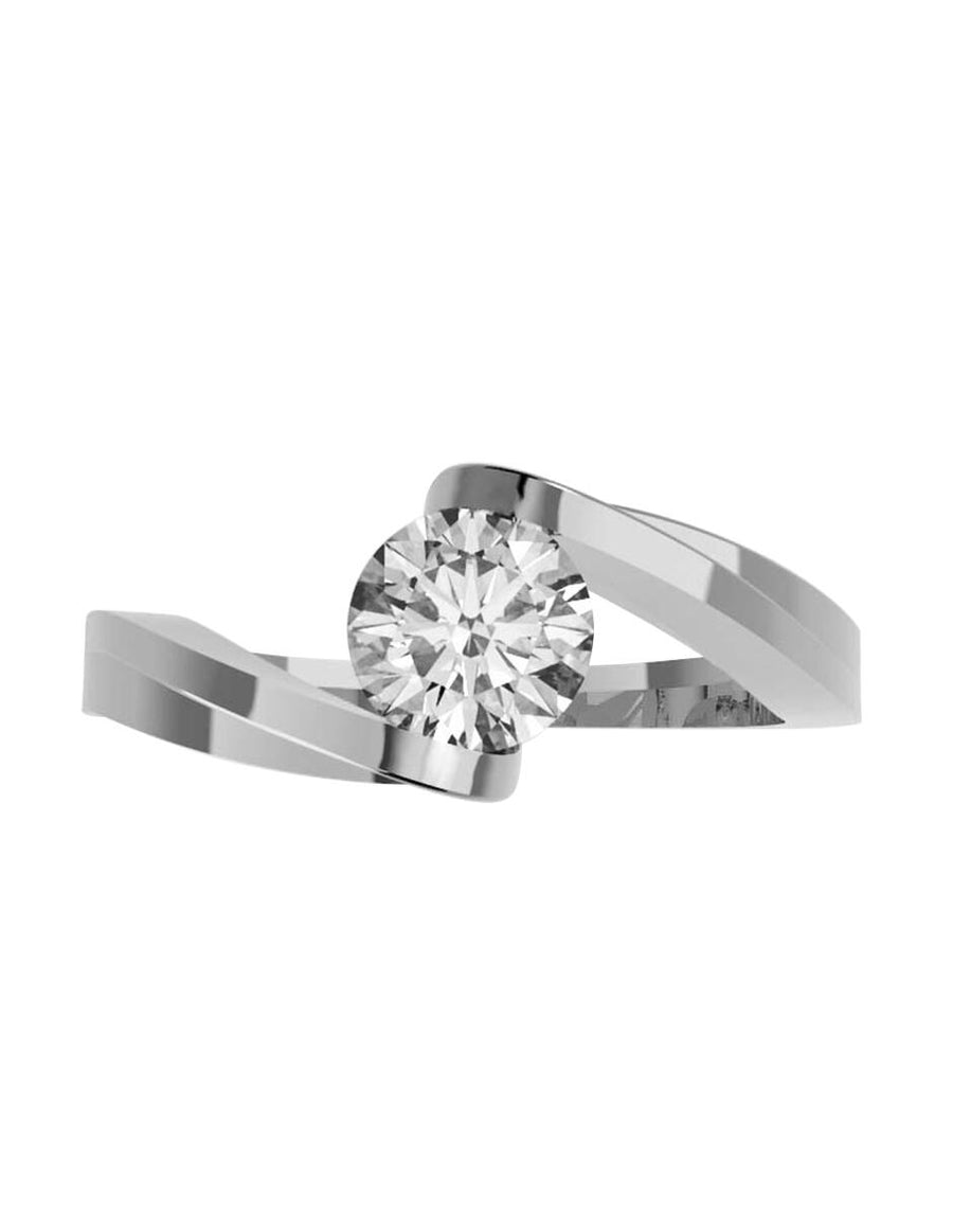 ANILLO DE ORO CON CIRCONIA