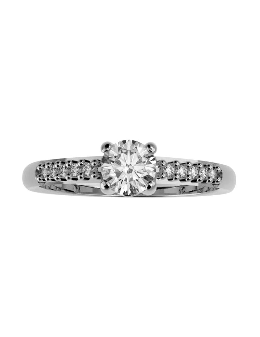 ANILLO DE ORO CON CIRCONIA