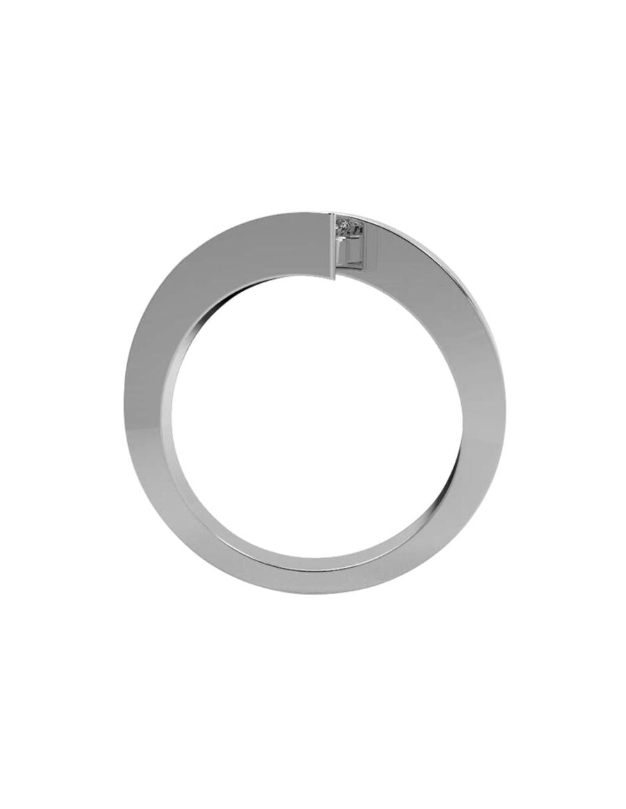 ANILLO DE ORO CON CIRCONIA