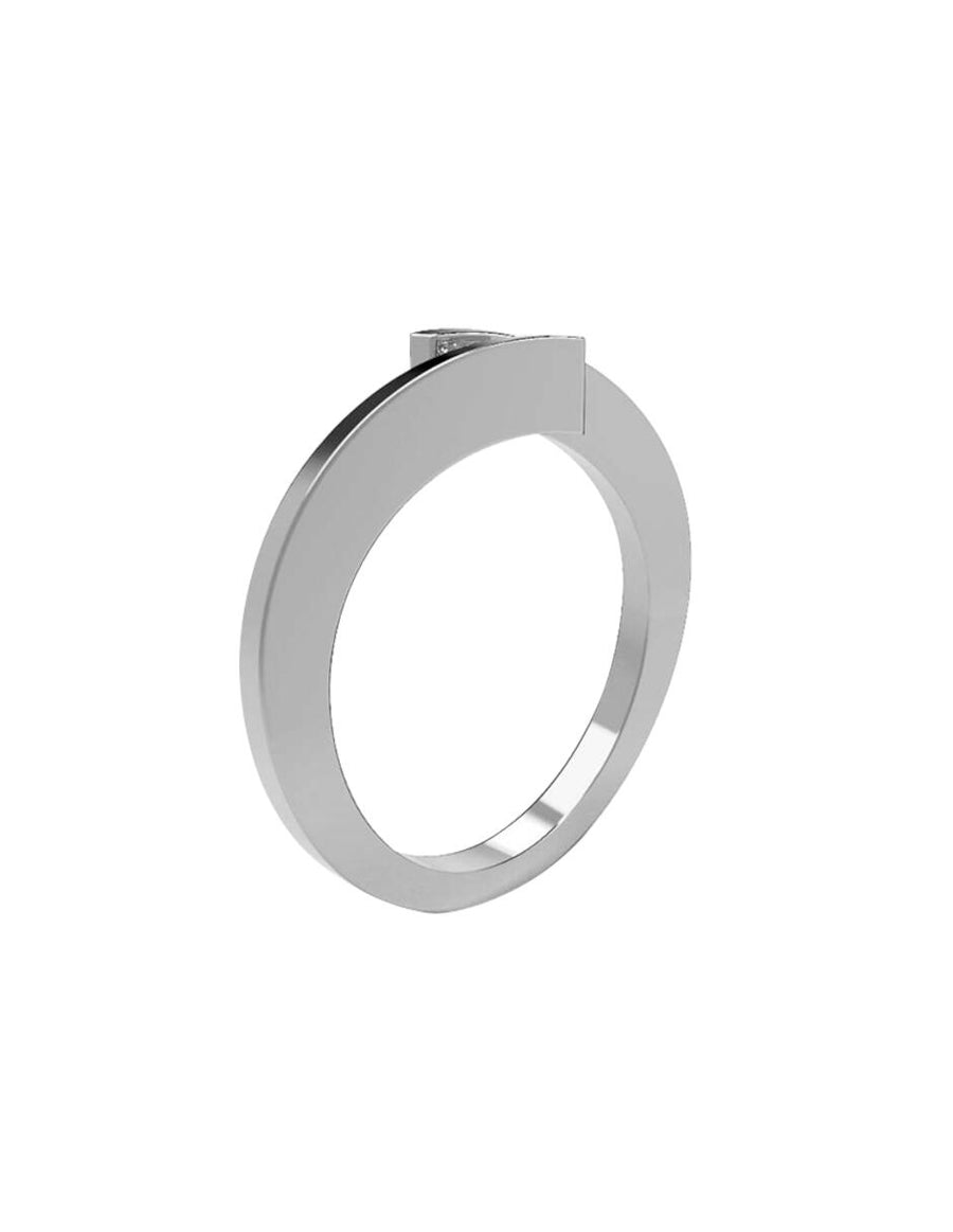 ANILLO DE ORO CON CIRCONIA