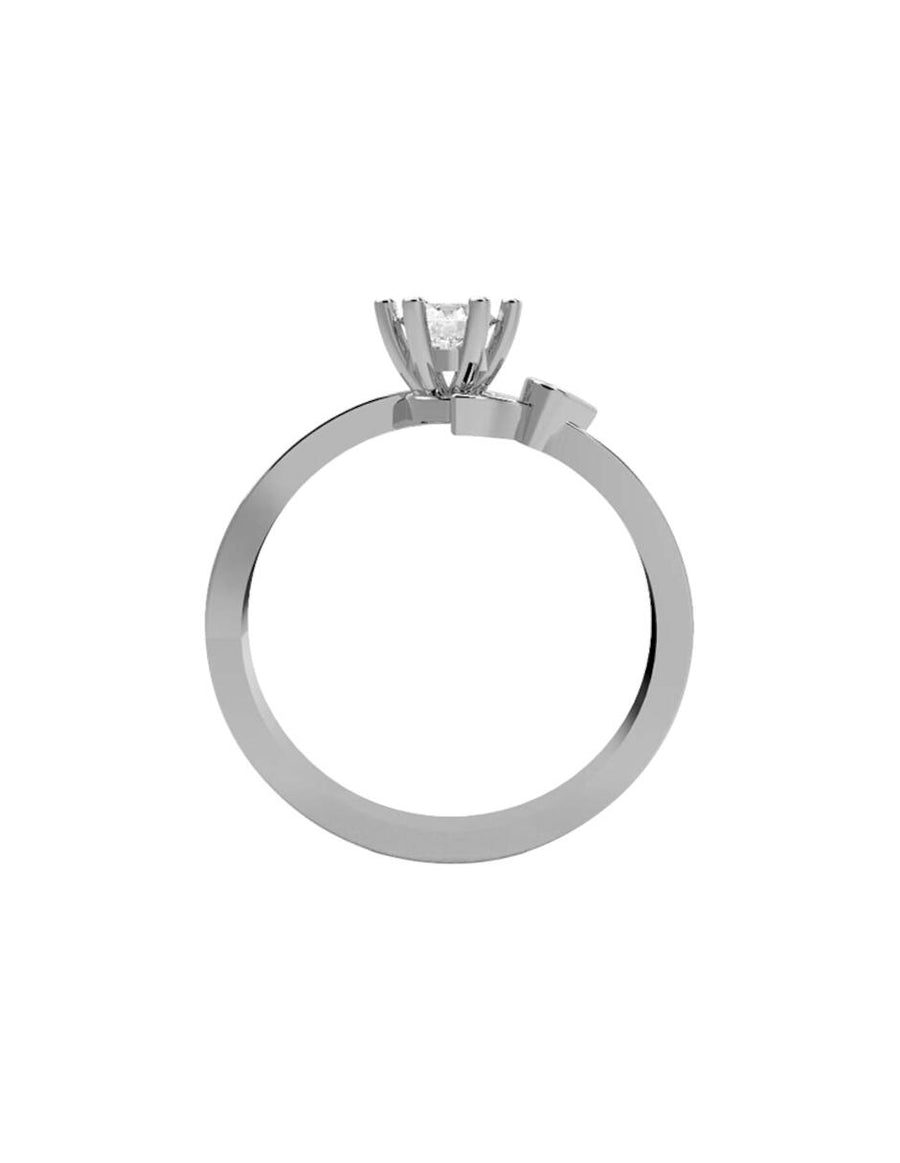 ANILLO DE ORO CON CIRCONIA