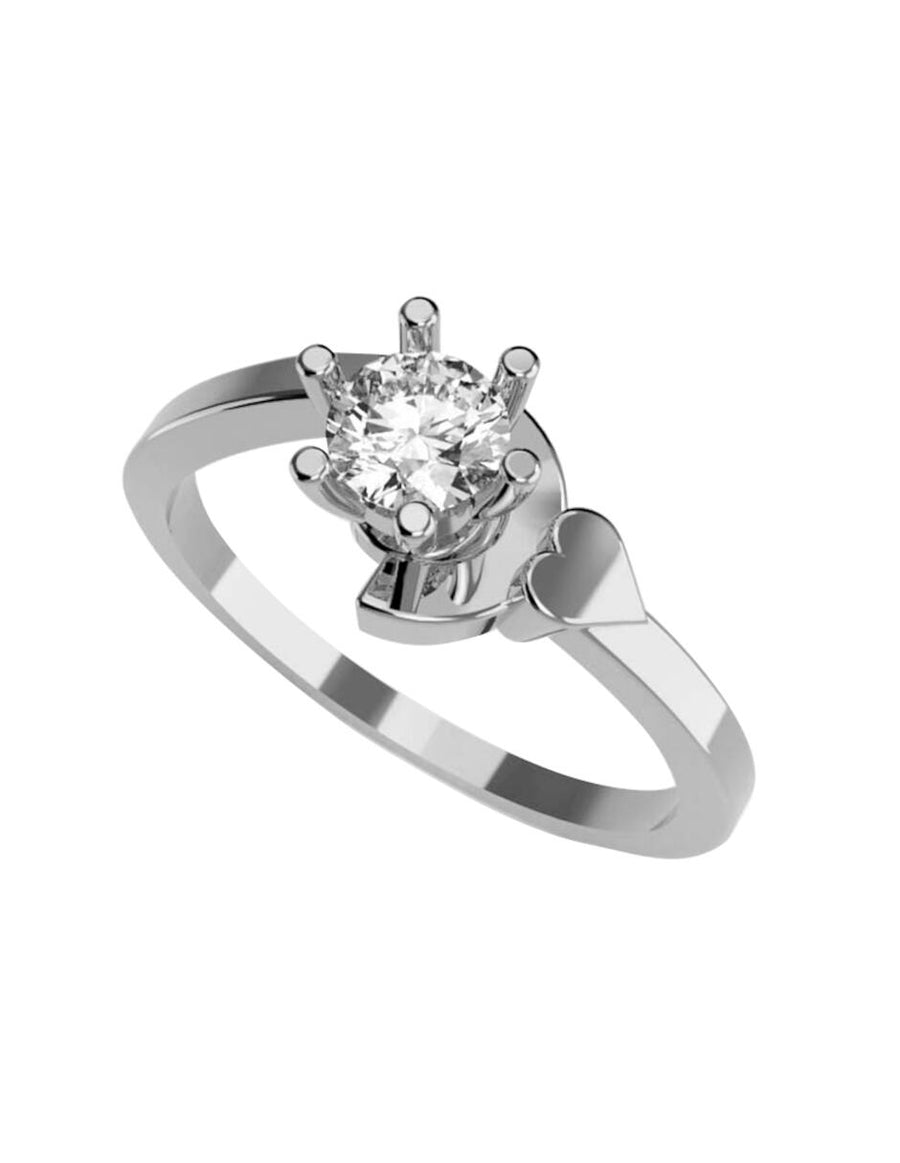 ANILLO DE ORO CON CIRCONIA