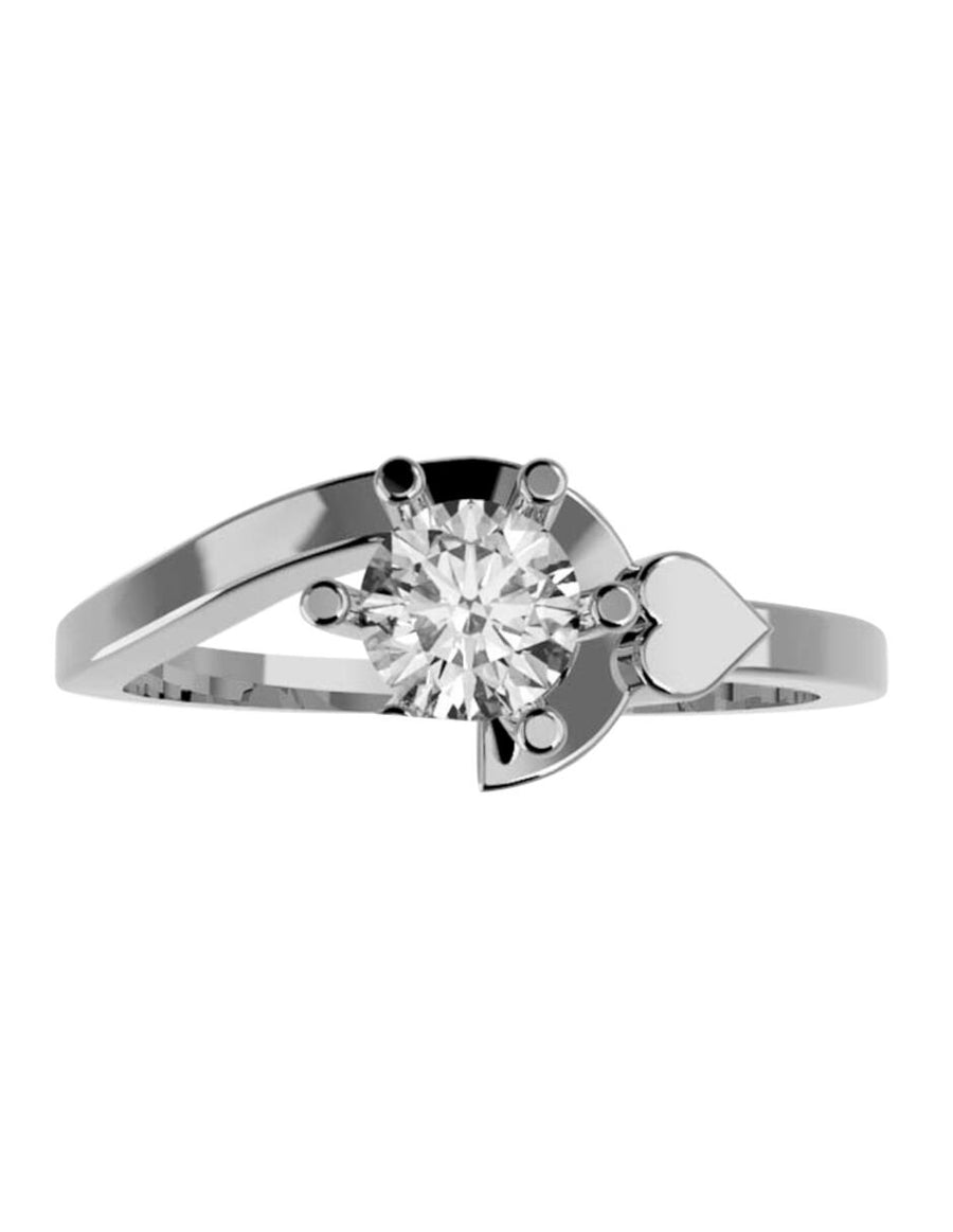 ANILLO DE ORO CON CIRCONIA