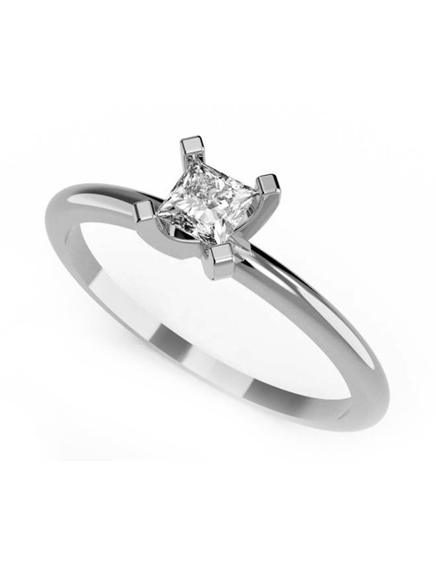 ANILLO DE ORO CON CIRCONIA